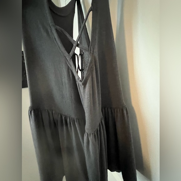 𝅺Anama Gray Flowy Tank Sz S - Picture 2 of 6